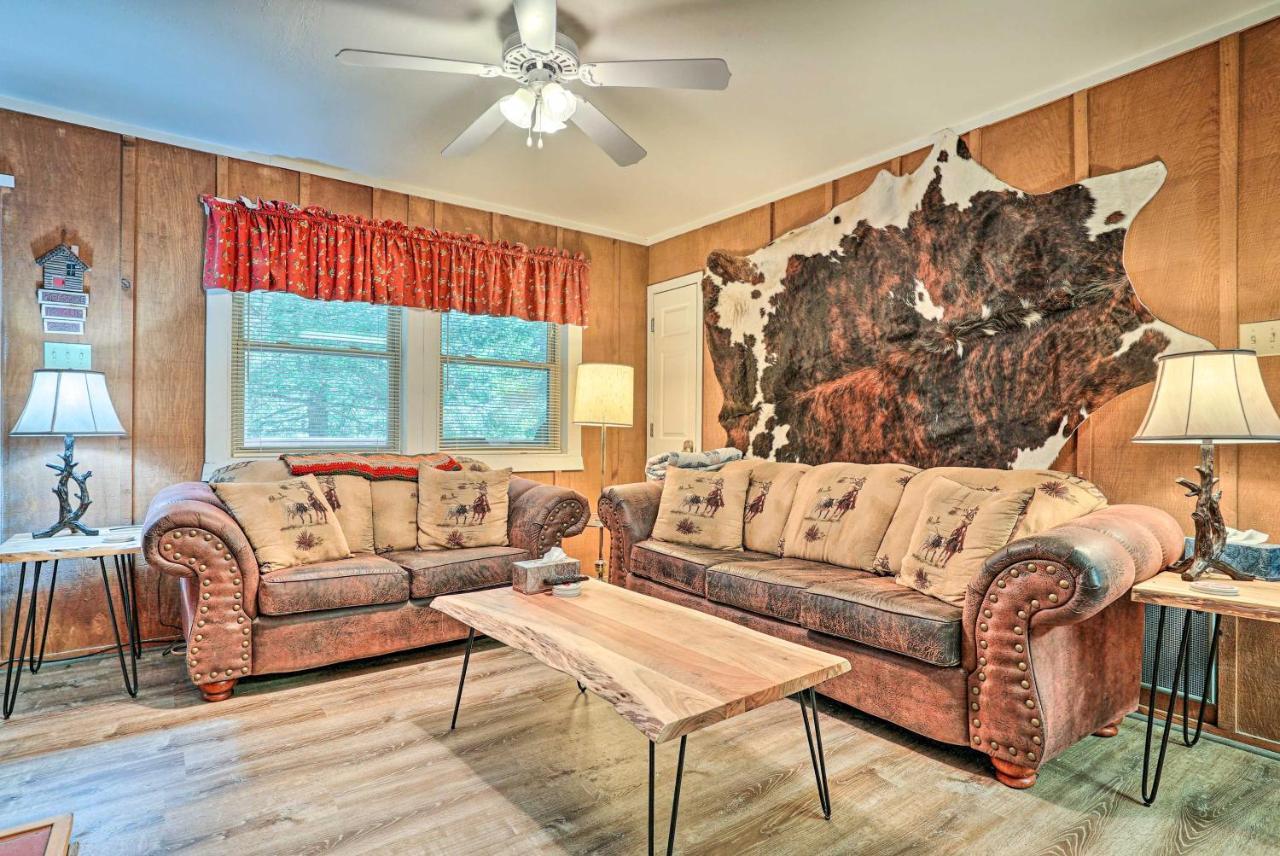 Rustic Cloudcroft Home About 2 Mi To Ski Slopes! Luaran gambar